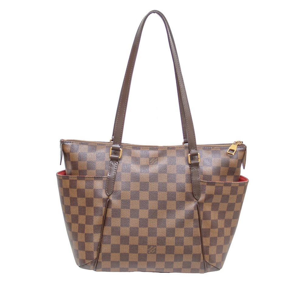 Louis Vuitton Totally PM Damier Ebene Tote Bag Brown N41282